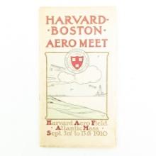 1910 Harvard Boston Aero Meet Official Program