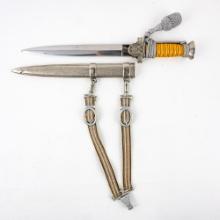 WWII German Red Cross Officer Dagger W/ Hangers