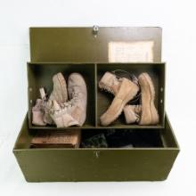 WWII US Footlocker & Surplus Lot