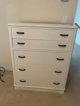 Vintage Painted Wooden Chest of Drawers