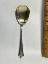 Vintage Sterling Silver Serving Spoon