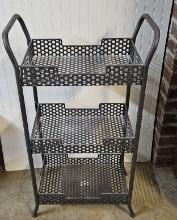 3 Tiered Metal Shelf