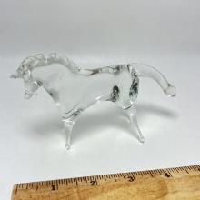 Art Glass Horse Figurine