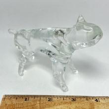 Art Glass Dog Figurine