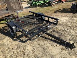 (671)2023 CARRY ON 4X6 S.A. UTILITY TRAILER