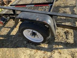 (671)2023 CARRY ON 4X6 S.A. UTILITY TRAILER