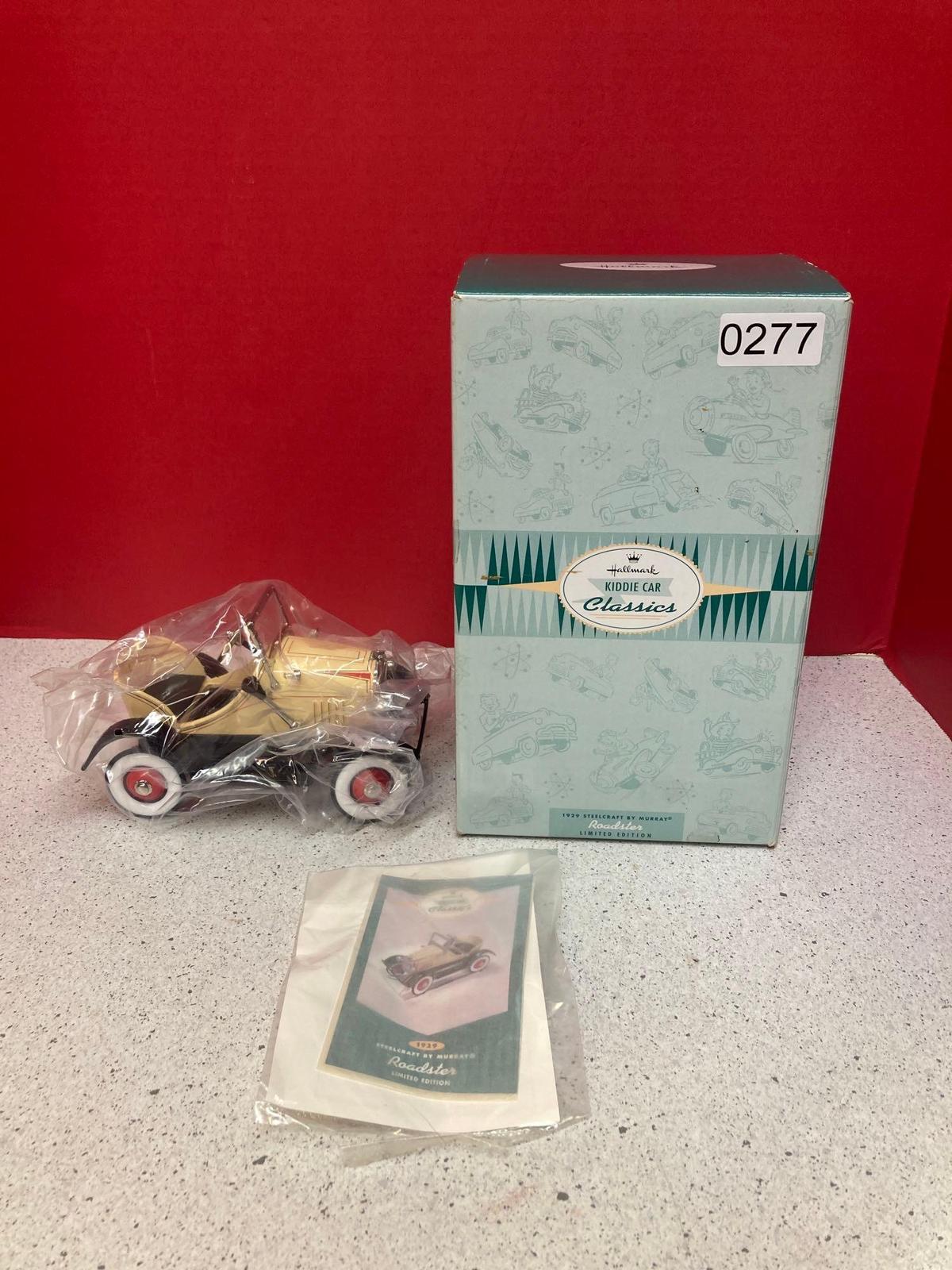 New in box Hallmark Kiddie Car Classics 1929 Roadster