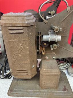 4 vintage movie projectors