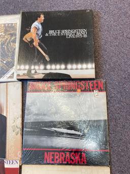8 Bruce Springsteen albums including 5 LP set