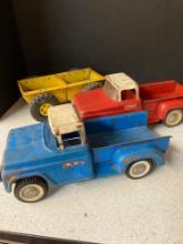 Buddy L Tonka, and vylint vintage toys