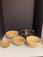 Pottery bowls