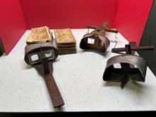 vintage stereo viewers with cards