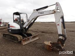 2015 BOBCAT E50 MINI EXCAVATOR;