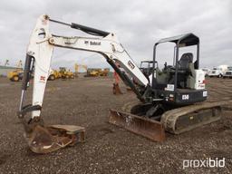 2015 BOBCAT E50 MINI EXCAVATOR;