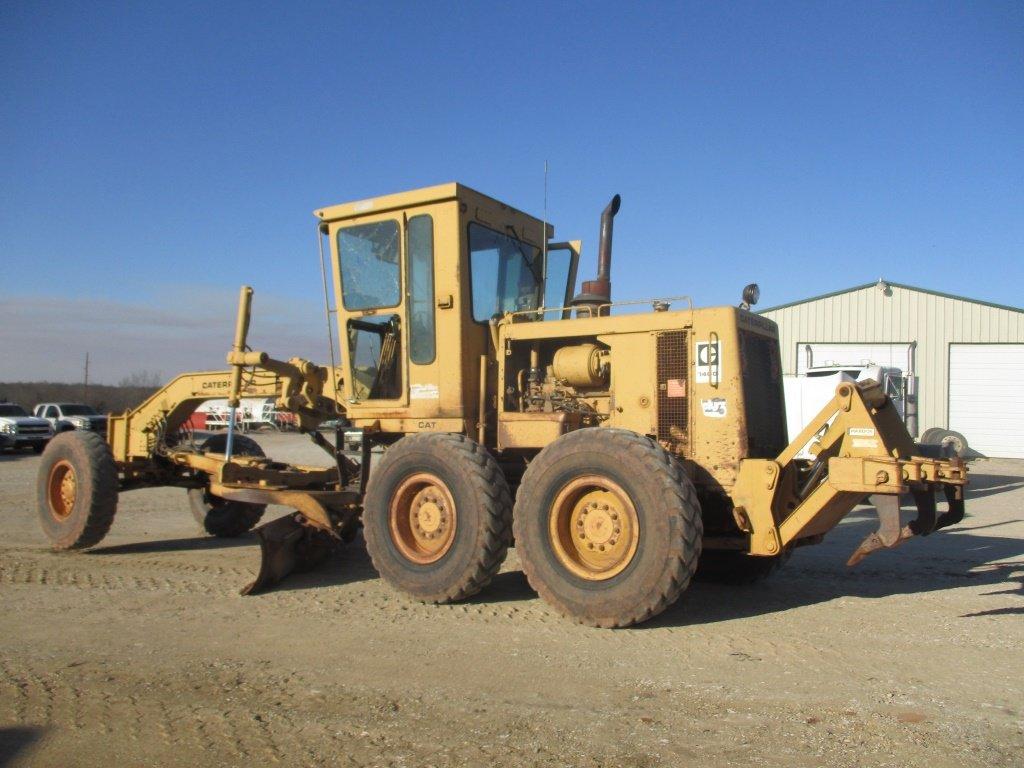 1975 CATERPILLAR 140G MOTOR GRADER;