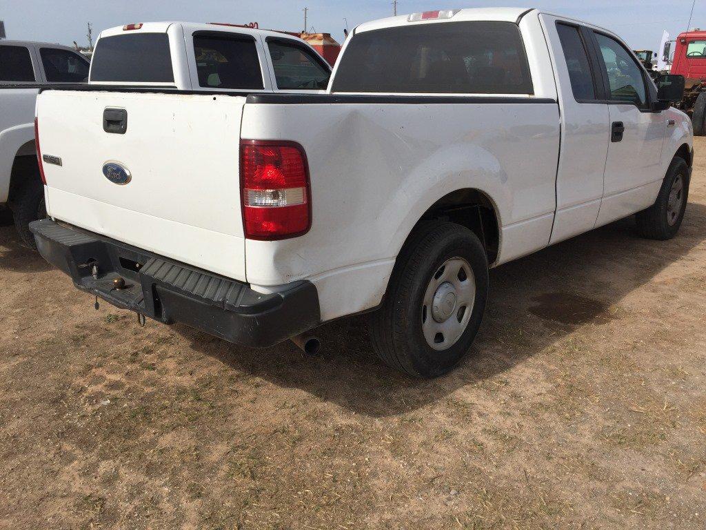 2008 FORD F150 EXTENDED CAB PICK UP;
