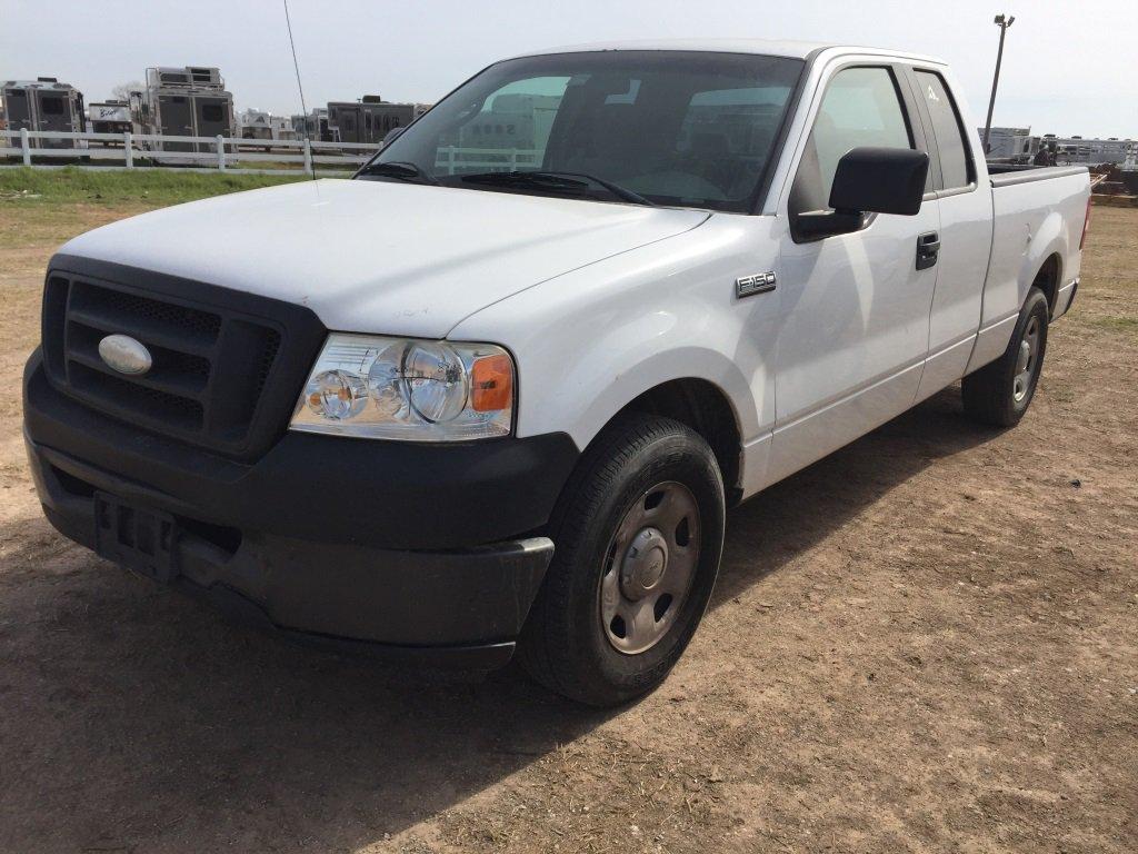 2008 FORD F150 EXTENDED CAB PICK UP;