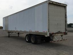 1998 PINES 48' T/A ROLL UP DOOR VAN TRAILER