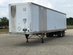 1998 PINES 48' T/A ROLL UP DOOR VAN TRAILER