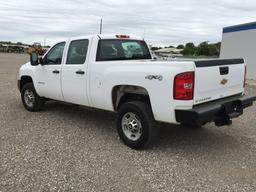 2012 CHEVROLET 2500 HD 4WD CREW CAB PICKUP