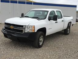 2012 CHEVROLET 2500 HD 4WD CREW CAB PICKUP