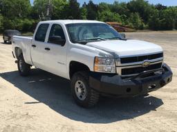 2009 CHEVROLET 2500 HD 4WD CREW CAB PICKUP