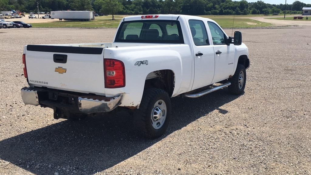 2013 CHEVROLET 2500 HD 4WD CREW CAB PICKUP