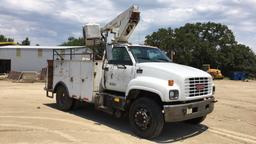 2000 GMC C7500 S/A BUCKET TRUCK