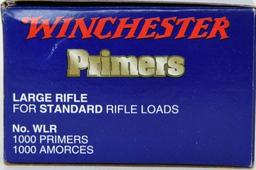 1000 WLR Large Rifle Primers Winchester standard