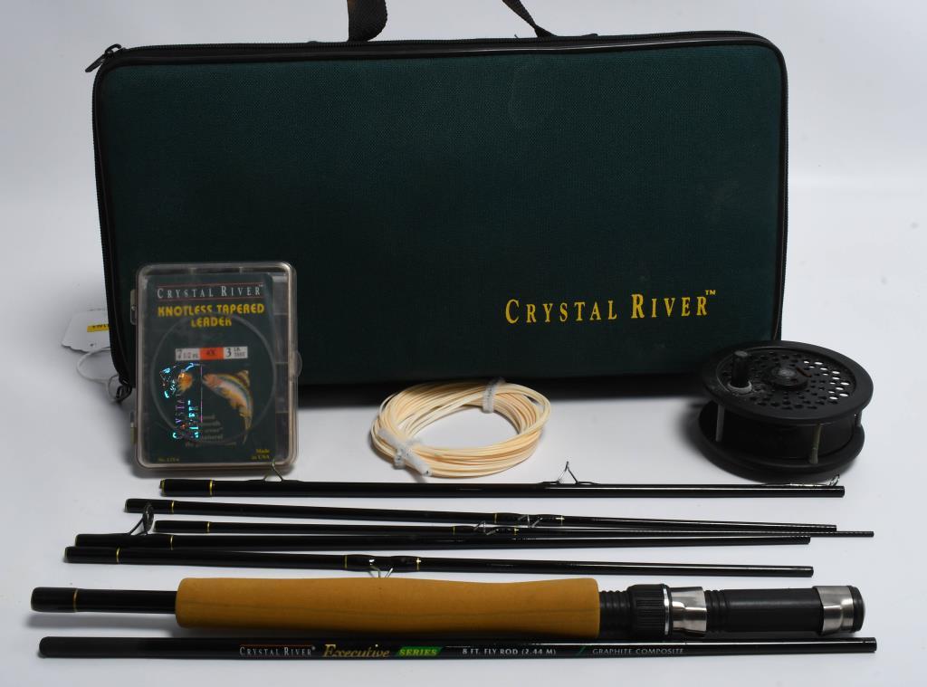 Crystal River Executive Series 8ft Fly Rod Graphit