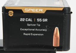 459 ct Speer Varmint 22 cal 55 grain Bullets