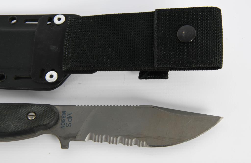 MPS MISSION Knife with Sheath