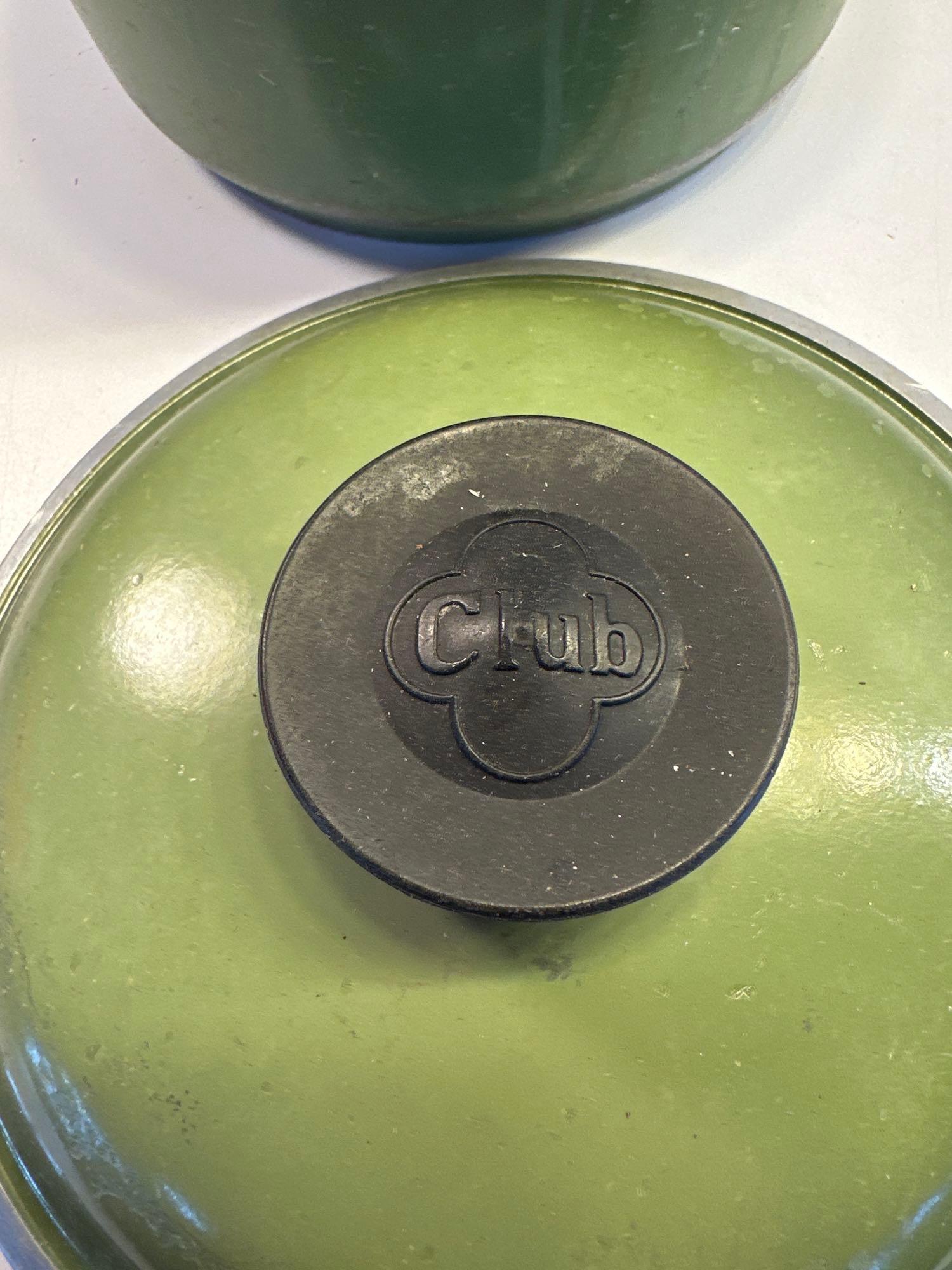 Club Green Cooking Pot and Lid