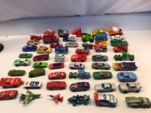 52 Small Cars ,Trucks , planes and Trains