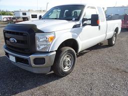 2011 FORD F250 SUPER DUTY XL EXT. CAB 4X4;