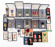 WWI - COLD WAR US ARMED FORCES MEDALS & RIBBONS