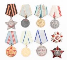 WWII - COLD WAR SOVIET RED STAR & MEDALS