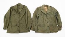 WWII US ARMY WAC M43 FIELD JACKETS