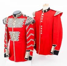 COLD WAR ROYAL IRISH DRUMMER & GUARD DRESS TUNICS