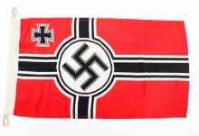 WWII GERMAN KRIEGSMARINE BATTLE FLAG