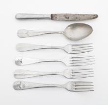 WWII GERMAN LUFTWAFFE FLATWARE