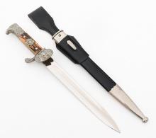 WEIMAR REPUBLIC POLICE CLAMSHELL DRESS BAYONET