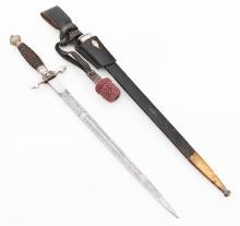 WEIMAR REPUBLIC FIREMAN DEDICATION DAGGER