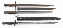 IMPERIAL JAPANESE TYPE 30 & BRITISH P1907 BAYONETS