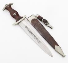 WWII GERMAN PARTIALLY GROUND ROHM SA DAGGER