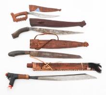 SOUTHEAST ASIAN MANDAU TALIBON & GOLOK KNIVES