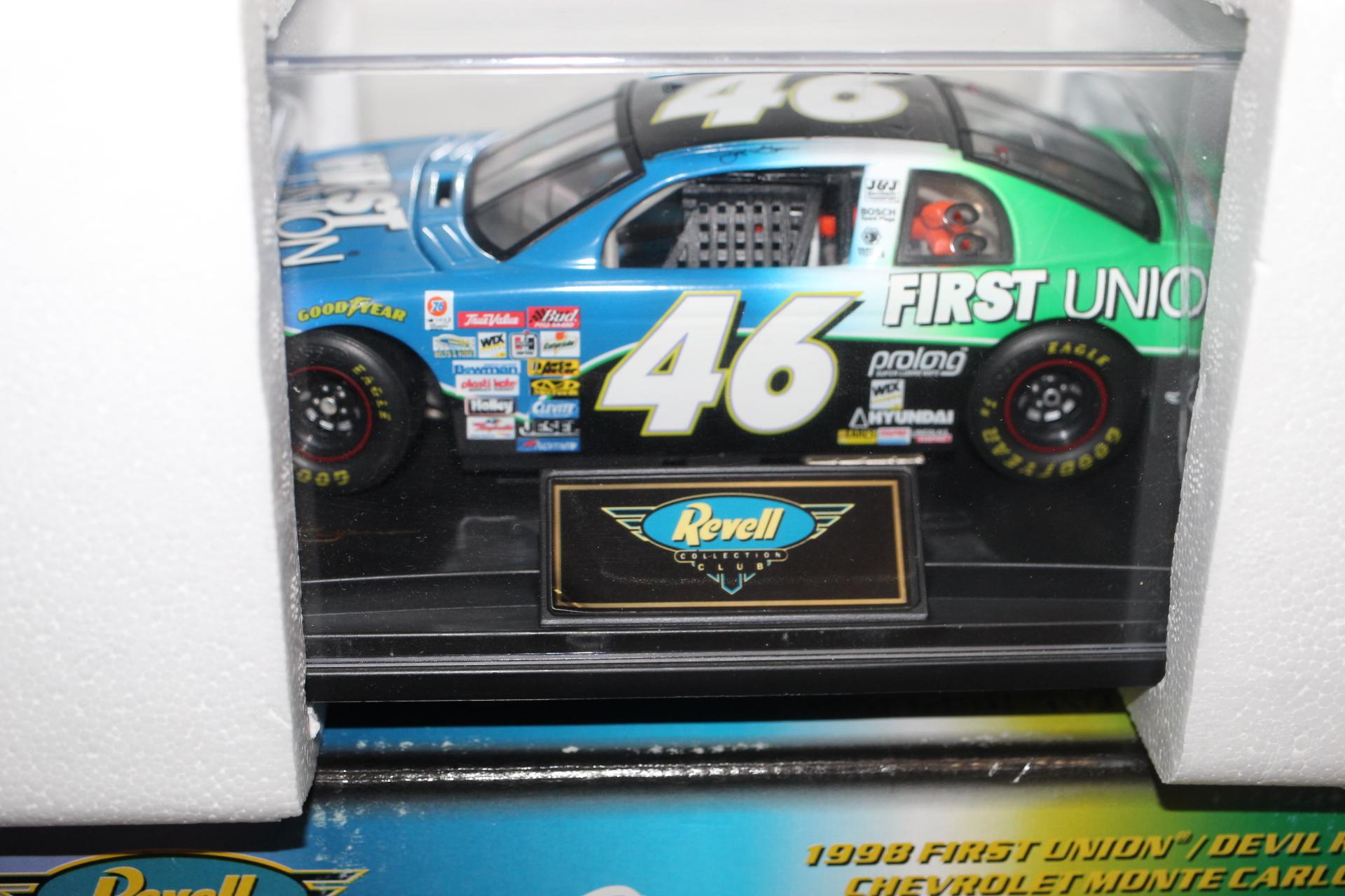 Jeff Green #46 1998 First Union/Devil Rays Chevrolet Monte Carlo Diecast Replica, 1:24 Scale