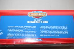 Bill Elliott Budweiser T-Bird, American Muscle, Ertl, 1/18 Scale, Die Cast Metal, Appears NIB