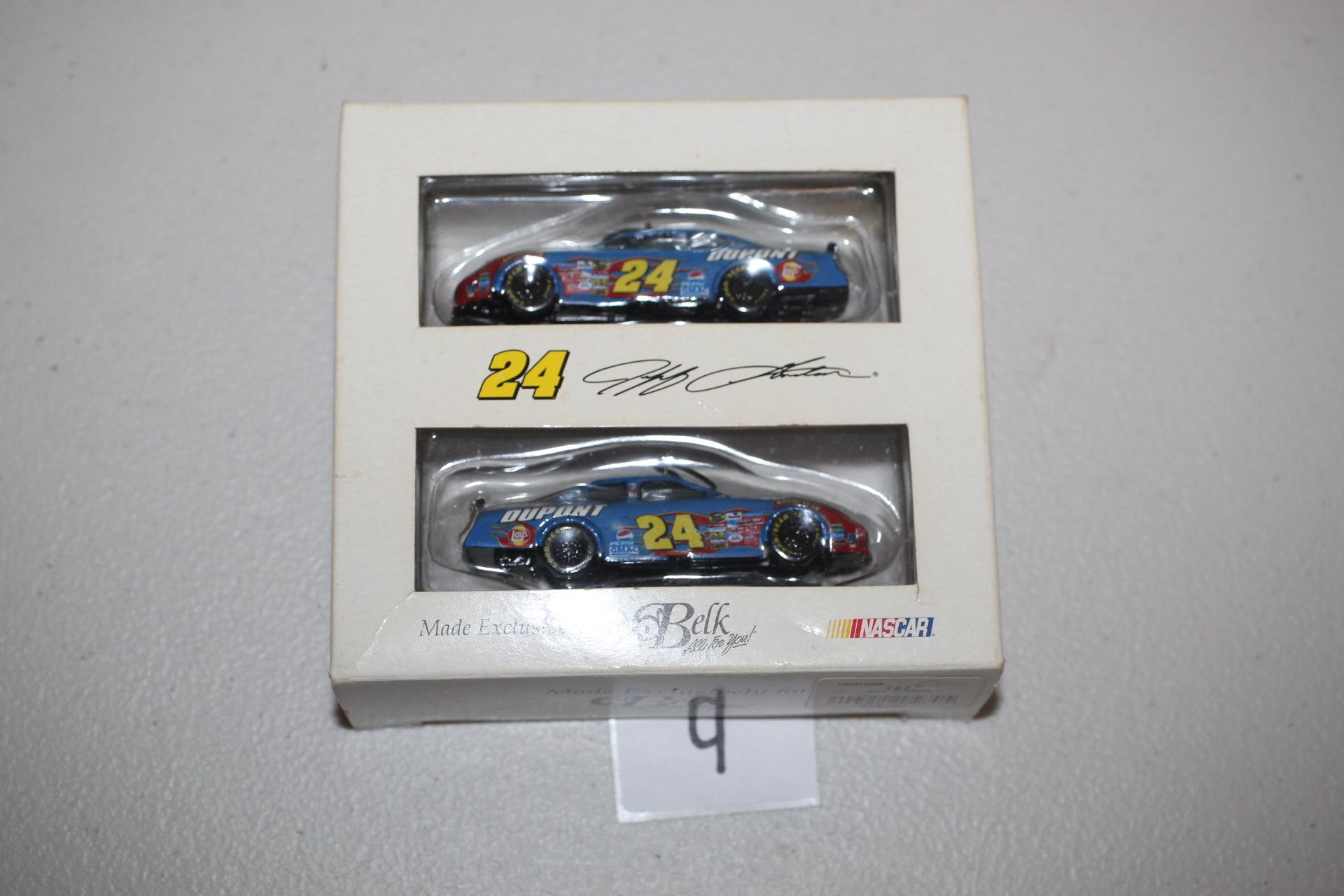 Jeff Gordon, #24 Ornaments, Appear Unused, Made Exclusively for Belk, Each 3"