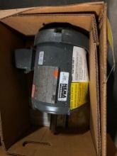 Dayton 1 HP Electric Motor, 190/330 V, 3-PH, 1155 RPM, 143-5T/56HZ Frame